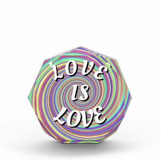 Bloc Photo Love Is Love Fierté (Devant)