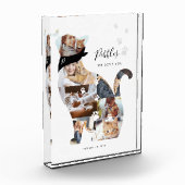 Bloc Photo Love Memory Cat Photo Collage Pet Memorial (Gauche)