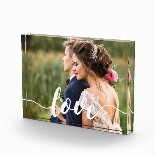 Bloc Photo Love Script Overlay Photo (Droite)