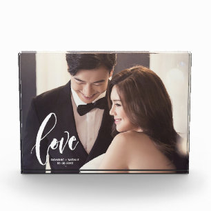 Bloc Photo Love Script photo mariage personnalisée
