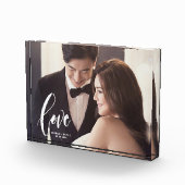 Bloc Photo Love Script photo mariage personnalisée (Droite)