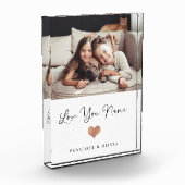 Bloc Photo Love You Nana| Script et coeur (Gauche)