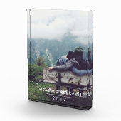 Bloc Photo Machine à écrire | Mémoire de vacances verticale (Droite)