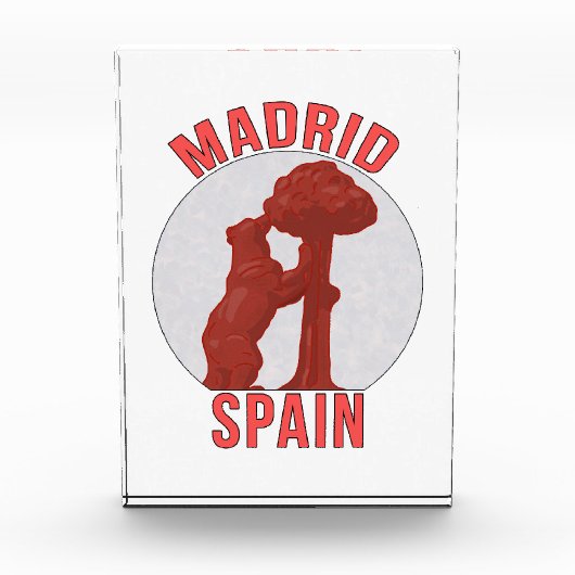 Bloc Photo Madrid Espagne (Devant)