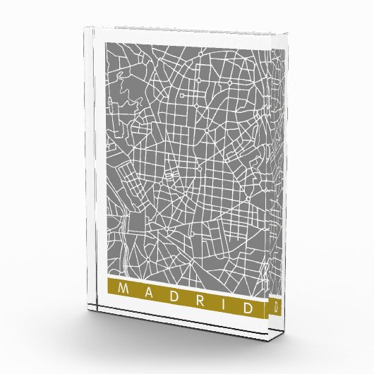 Bloc Photo Madrid map (Droite)