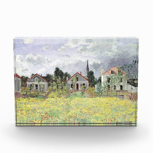 Bloc Photo Maisons à Argenteuil Claude Monet (Devant)