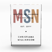 Bloc Photo Maîtrise en sciences en sciences infirmières sur m (Devant)