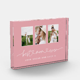 Bloc Photo Maman mignon script moderne multi photo cadeau