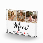 Bloc Photo Maman Minimaliste Moderne Cadeau Personnalisé avec (Droite)