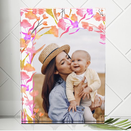 Bloc Photo Maman Photo Floral