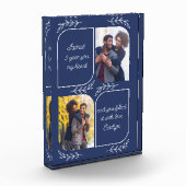 Bloc Photo Mari 2 Vertical Photo Loss Words Personnalisé (Gauche)