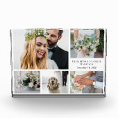 Bloc Photo Mariage de jeunes mariés élégants  (Devant)