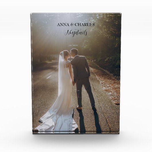 Bloc photo Mariage de mariées et de mariées (Devant)