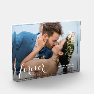 Bloc Photo MARIAGE de script FOREVER