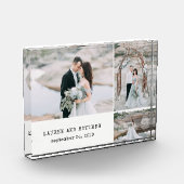 Bloc Photo Mariage éthérée | 3 Collage photo (Gauche)