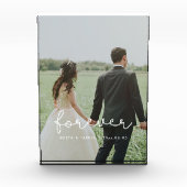 Bloc Photo Mariage fantaisiste à jamais mignon (Devant)