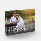 Bloc Photo Mariage Photo Elegant Love script (Gauche)