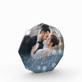 Bloc Photo Marié et brillant | Mariage de Noël (Gauche)