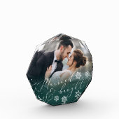 Bloc Photo Marié et brillant | Mariage de Noël (Gauche)