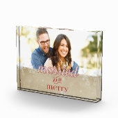 Bloc Photo Marié et Joyeux à Noël (Droite)