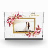 Bloc Photo Mariée et Marié Personnalisé (Devant)