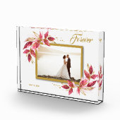 Bloc Photo Mariée et Marié Personnalisé (Droite)