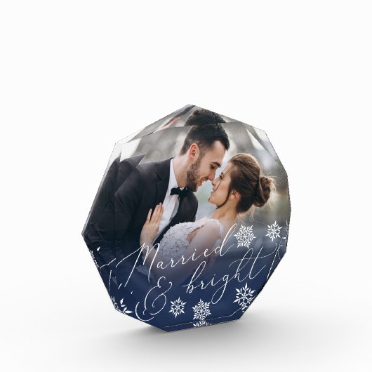 Bloc Photo Mariés & Brillant | Noël de mariage (Gauche)