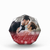 Bloc Photo Mariés & Brillants | Noël de mariage (Devant)