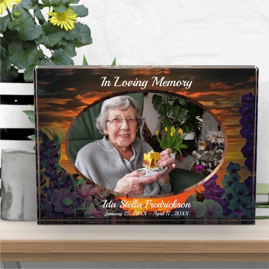 Bloc Photo Marina Sunset En Mémoire Amoureuse 2584