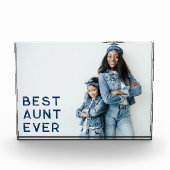 Bloc Photo Marine Bleue Meilleure Tante Jamais (Devant)