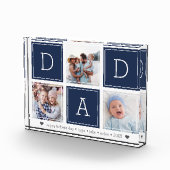 Bloc Photo Marine | Collage de blocs colorés DAD (Droite)