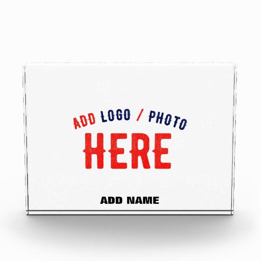 BLOC PHOTO MARQUE BLANCHE MODERNE ET PERSONNALISABLE VÉRIFIÉE (Devant)