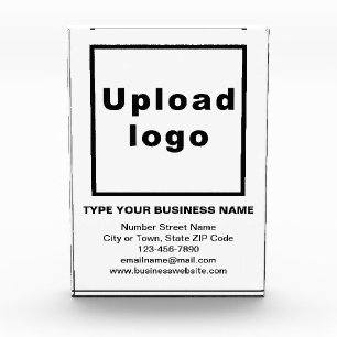 Bloc Photo Marque d'entreprise sur le rectangle de portrait b