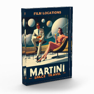 Bloc Photo Martini Space Travel Affiches Emplacements du film