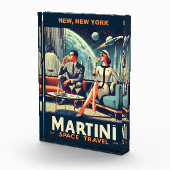 Bloc Photo Martini Space Travel Affiches New York (Droite)