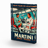Bloc Photo Martini Space Travel Poster Films Sci-Fi Dans L'Es (Droite)