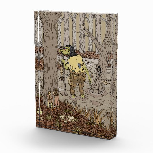 Bloc Photo Masquer le troll de fond d'âne (Droite)