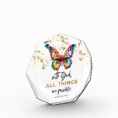 Bloc Photo Matthieu 19:26 Tout est possible papillon (Gauche)