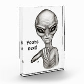 Bloc Photo Mauvais Alien, Tu es le prochain ! (Gauche)