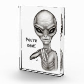 Bloc Photo Mauvais Alien, Tu es le prochain ! (Droite)