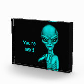 Bloc Photo Mauvais Alien, Tu es le prochain ! (Droite)
