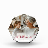 Bloc Photo Meemaw | Superposition de script de grand-mère (Devant)