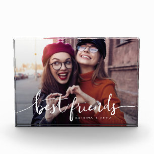 Bloc Photo meilleur amis moderne script keeps