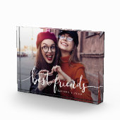 Bloc Photo meilleur amis moderne script keeps (Droite)