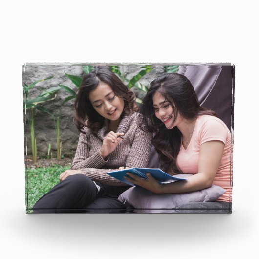 Bloc Photo Meilleur cadeau de Noël pour l'amitié (Devant)