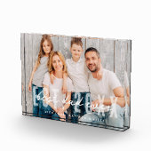 Bloc Photo Meilleur papa Jamais Athlétisme Fête des pères pho (Droite)