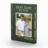 Bloc Photo Meilleur papa par Par Golf Cadeau pour papa (Droite)