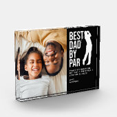 Bloc Photo Meilleur papa Par Photo Par Photo Et Message Perso (Gauche)