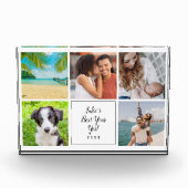 Bloc Photo Meilleure année mais script cinq photo Collage (Devant)