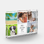 Bloc Photo Meilleure année mais script cinq photo Collage (Gauche)